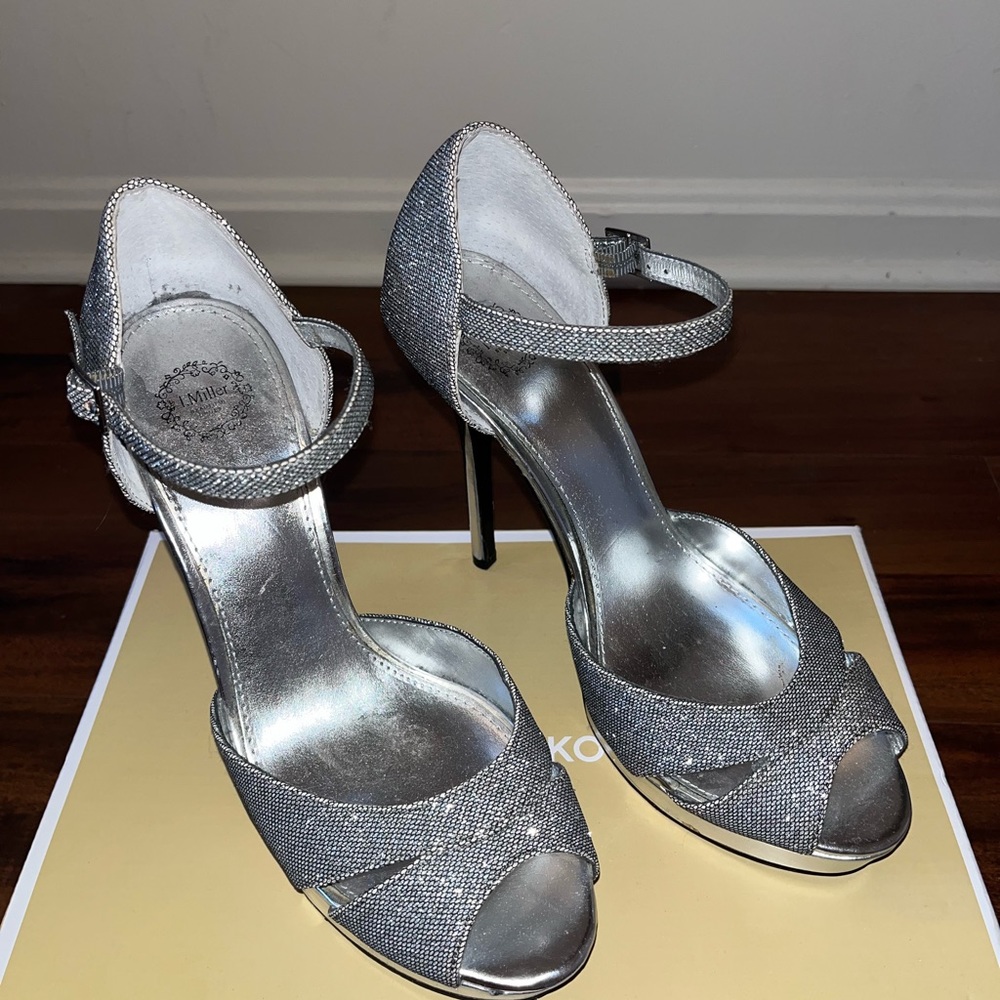 Silver shoes from macys